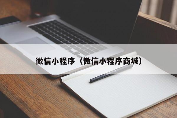 微信小程序（微信小程序商城）