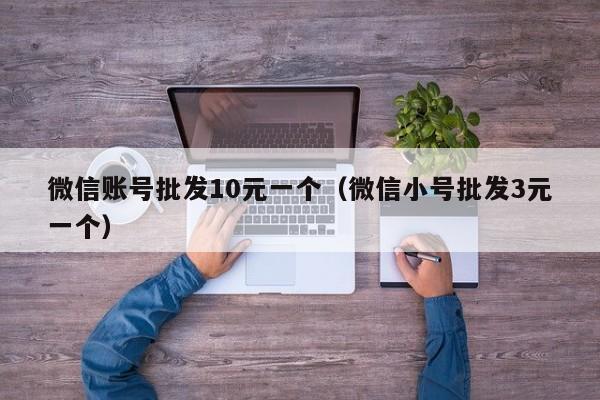 微信账号批发10元一个（微信小号批发3元一个）